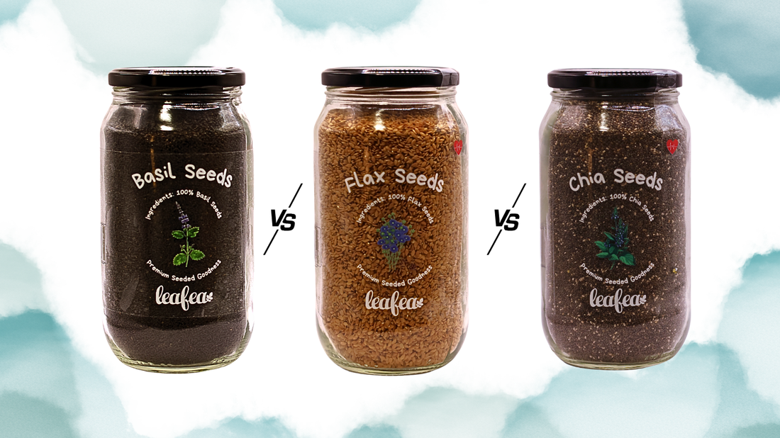 The Ultimate Seed Showdown: Basil vs Chia vs Flax