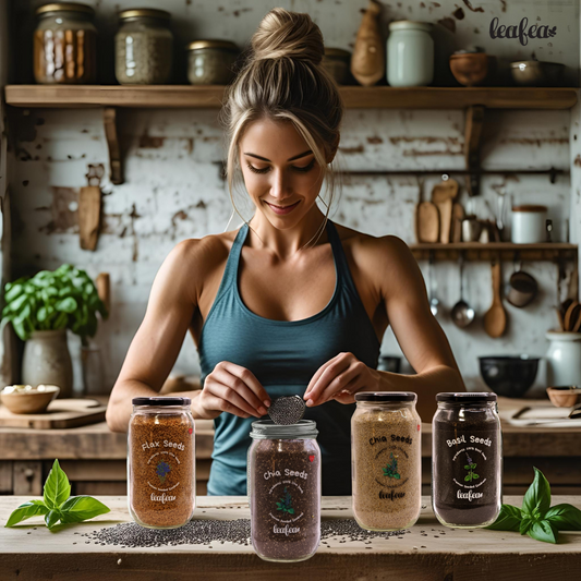 Flax Seeds, Basil Seeds, and White Chia Seeds: Which Super seed Suits Your Wellness Goals?