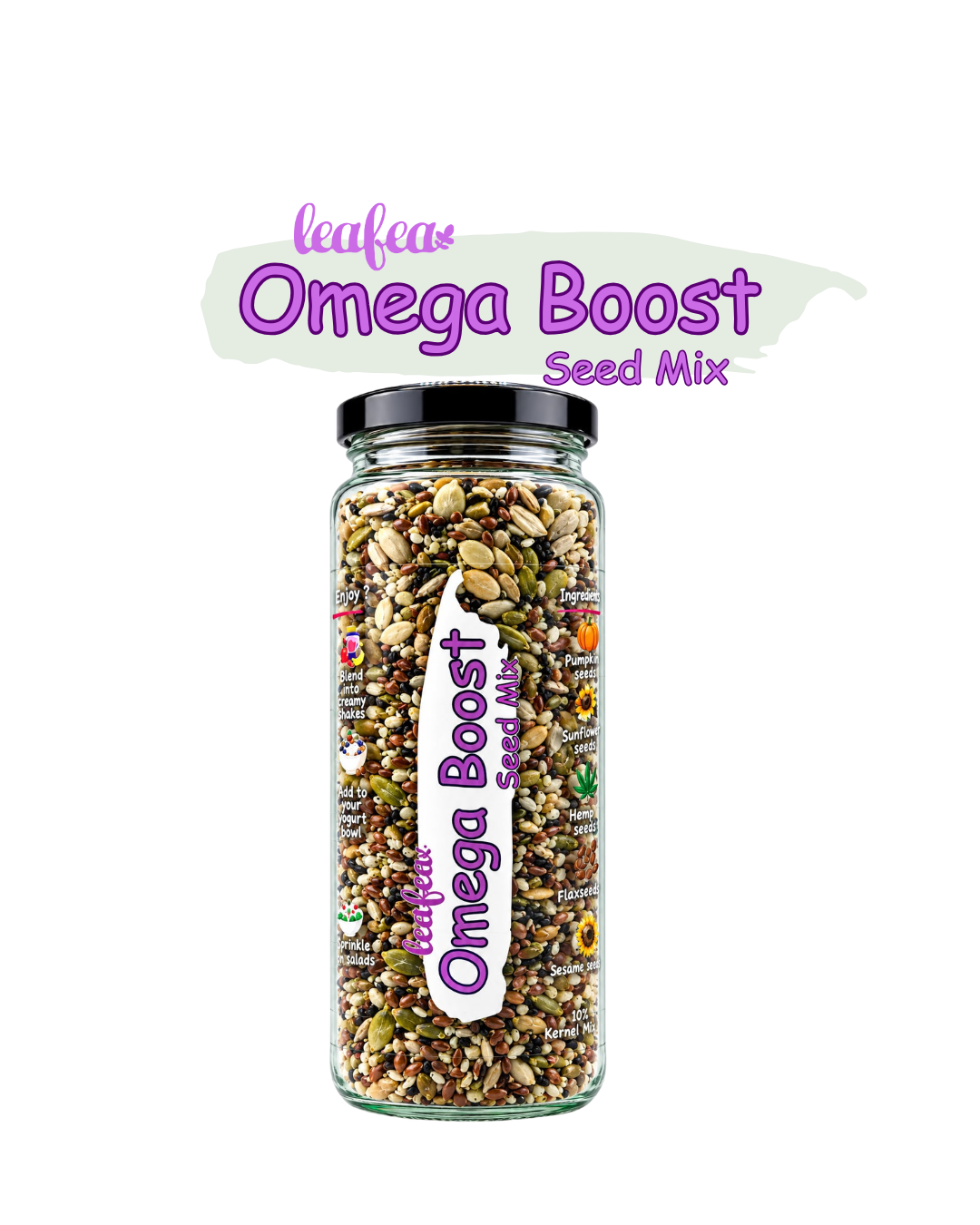 Omega Boost Seed Mix [ Plant-based omega-3 ]
