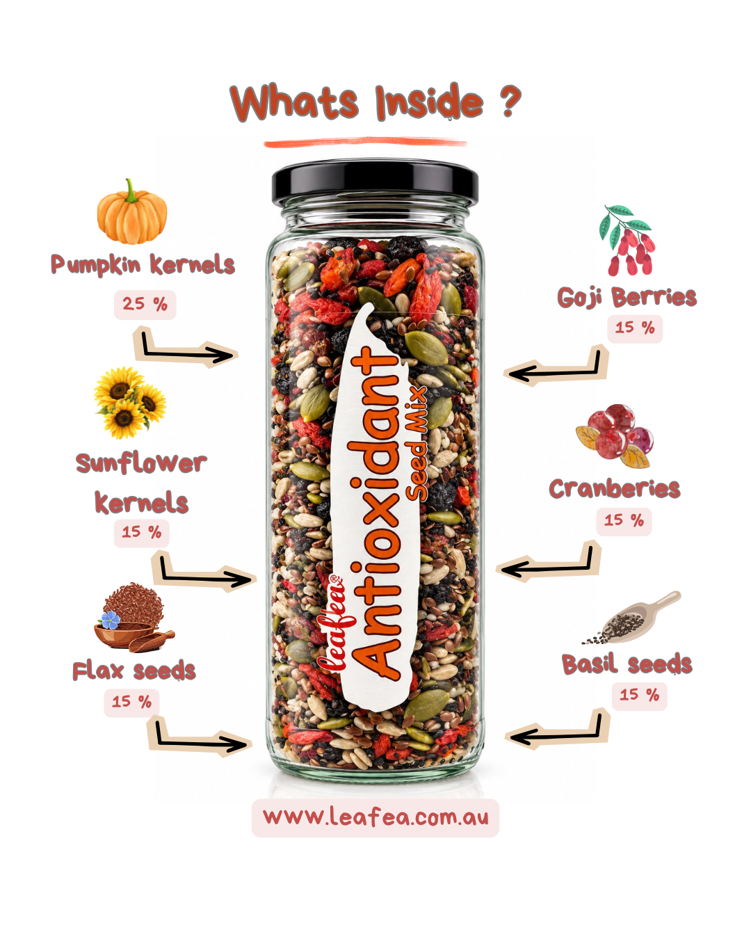 Antioxidant Seed Mix
